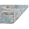 CANVAS ART W/ SILK J1057 GREY / LIGHT BLUE