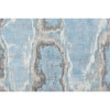 CANVAS ART W/ SILK J1057 GREY / LIGHT BLUE