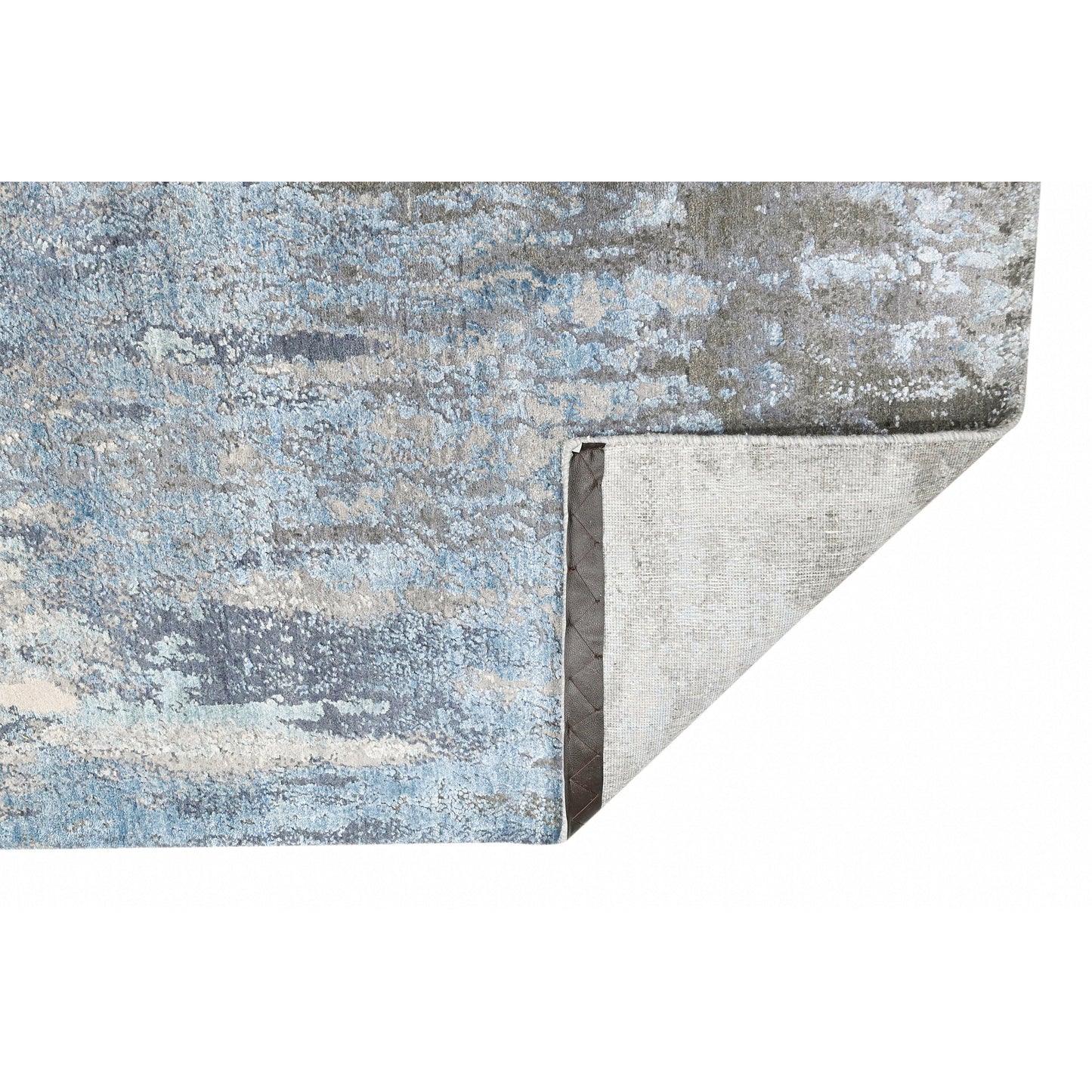CANVAS ART W/ SILK J1058 BEIGE / GREY