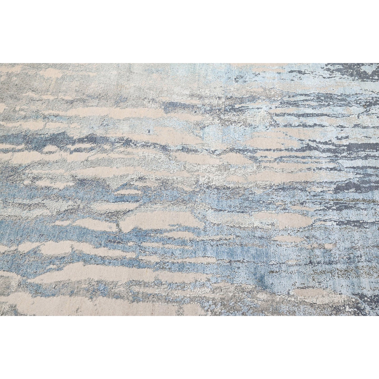 CANVAS ART W/ SILK J1058 BEIGE / GREY
