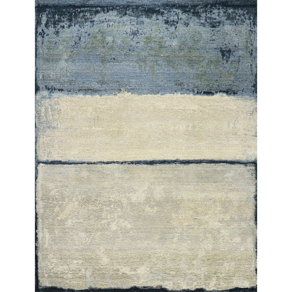 CANVAS ART W/ SILK J1060 BEIGE / GREY