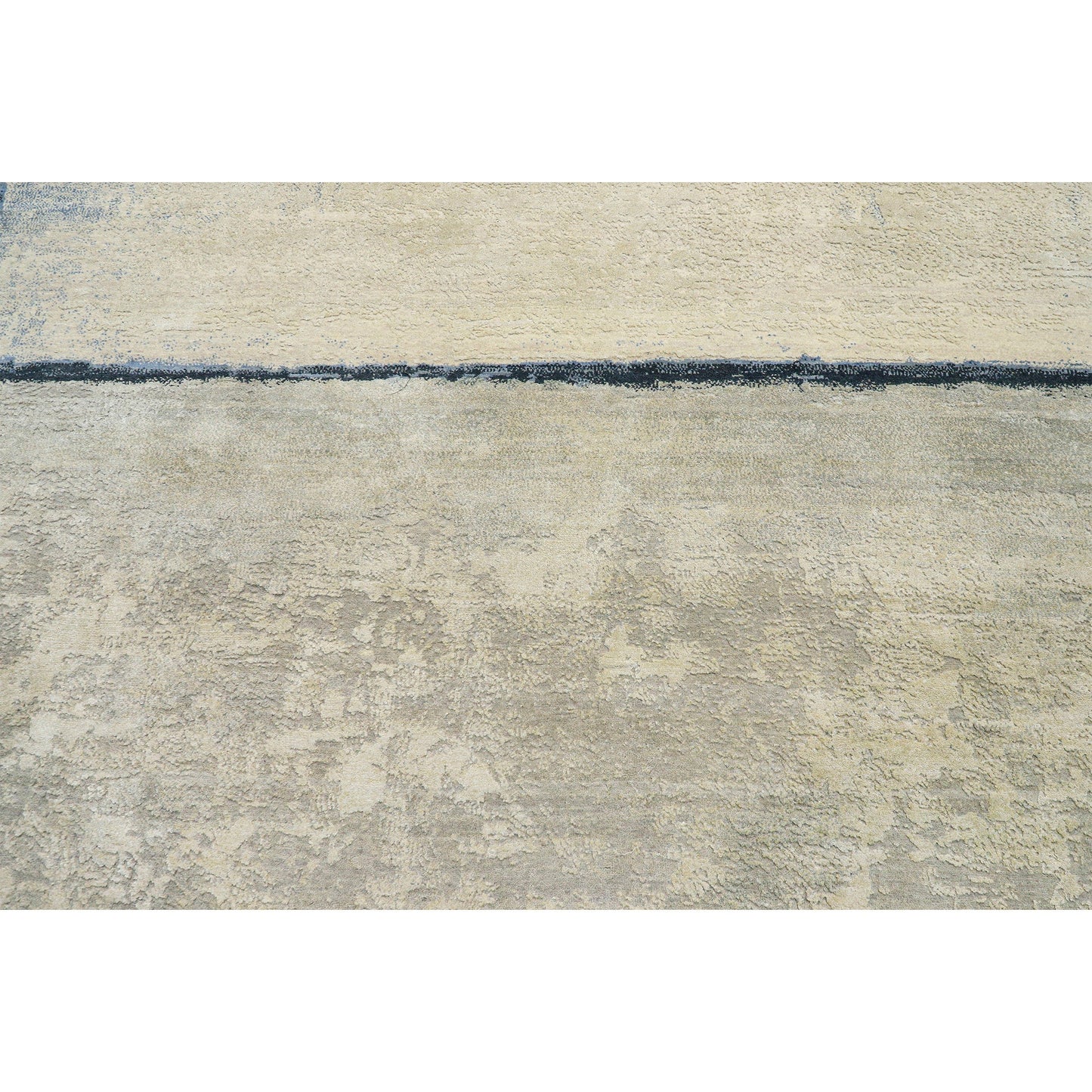 CANVAS ART W/ SILK J1060 BEIGE / GREY
