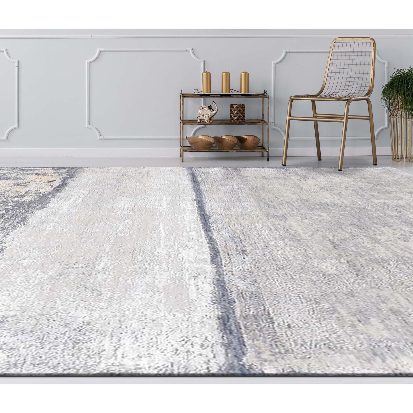 CANVAS ART W/ SILK J1060 MULTI / MULTI