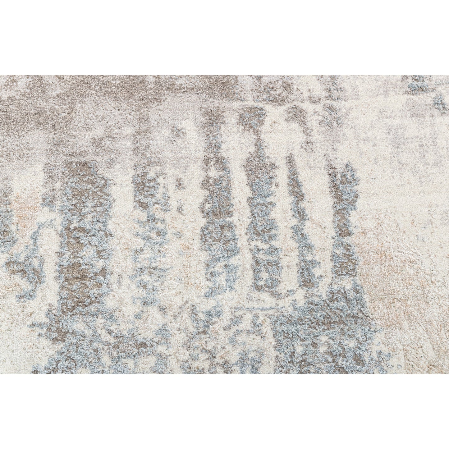 CANVAS ART W/ SILK J1061 BEIGE / IVORY