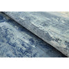 CANVAS ART W/ SILK J1062 IVORY / LIGHT BLUE