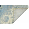CANVAS ART W/ SILK J1062 IVORY / LIGHT BLUE