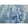 CANVAS ART W/ SILK J1062 IVORY / LIGHT BLUE