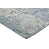 CANVAS ART W/ SILK J1062 IVORY / LIGHT BLUE