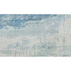 CANVAS ART W / SILK J1062 SILVER / LIGHT BLUE
