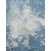 CANVAS ART W/ SILK J1063 BLUE / GREEN
