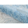 CANVAS ART W/ SILK J1063 BLUE / SILVER