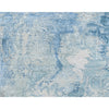 CANVAS ART W/ SILK J1063 SILVER / BLUE