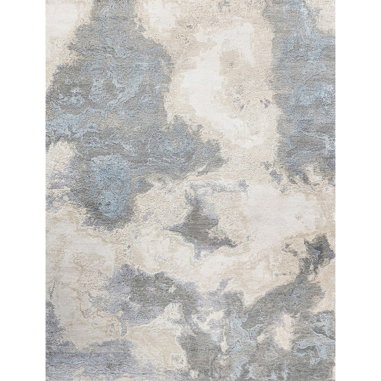 CANVAS ART W/ SILK J1064 BEIGE / SILVER