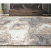 CANVAS ART W/ SILK J1064 IVORY / BEIGE