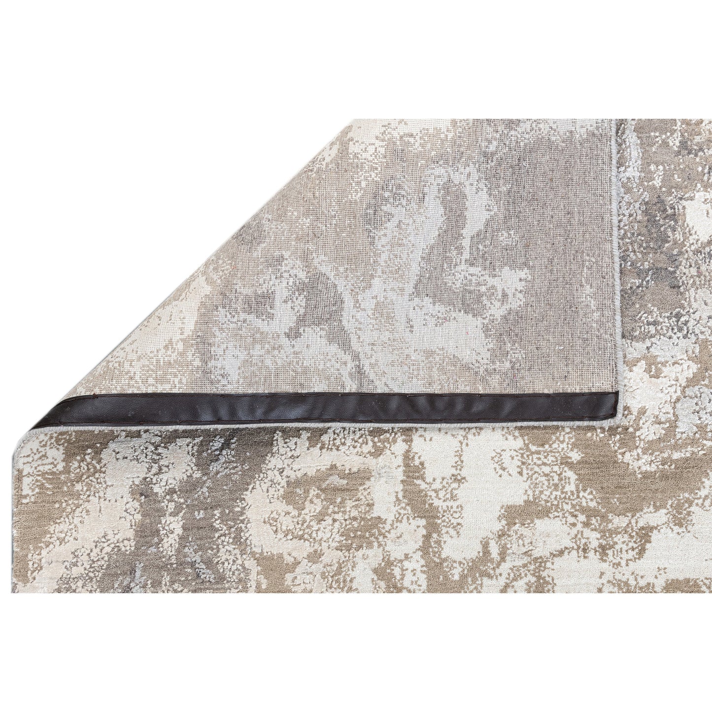 CANVAS ART W/ SILK J1064 IVORY / BEIGE