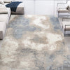 CANVAS ART W/ SILK J1064 IVORY / GREY