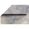 CANVAS ART W/ SILK J1064 IVORY / GREY