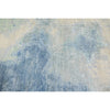 CANVAS ART W/ SILK J1064 IVORY / LIGHT BLUE