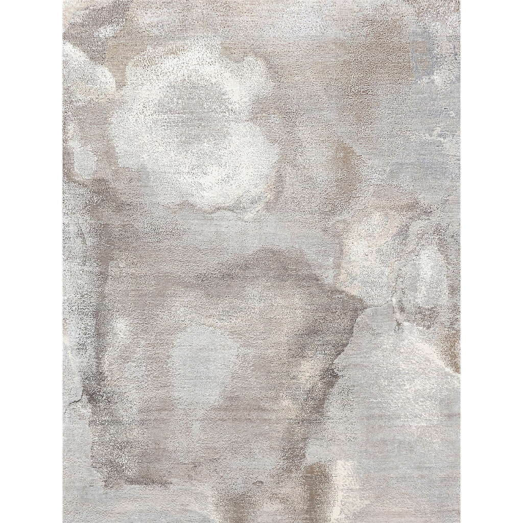 CANVAS ART W/ SILK J1066 BEIGE / SILVER