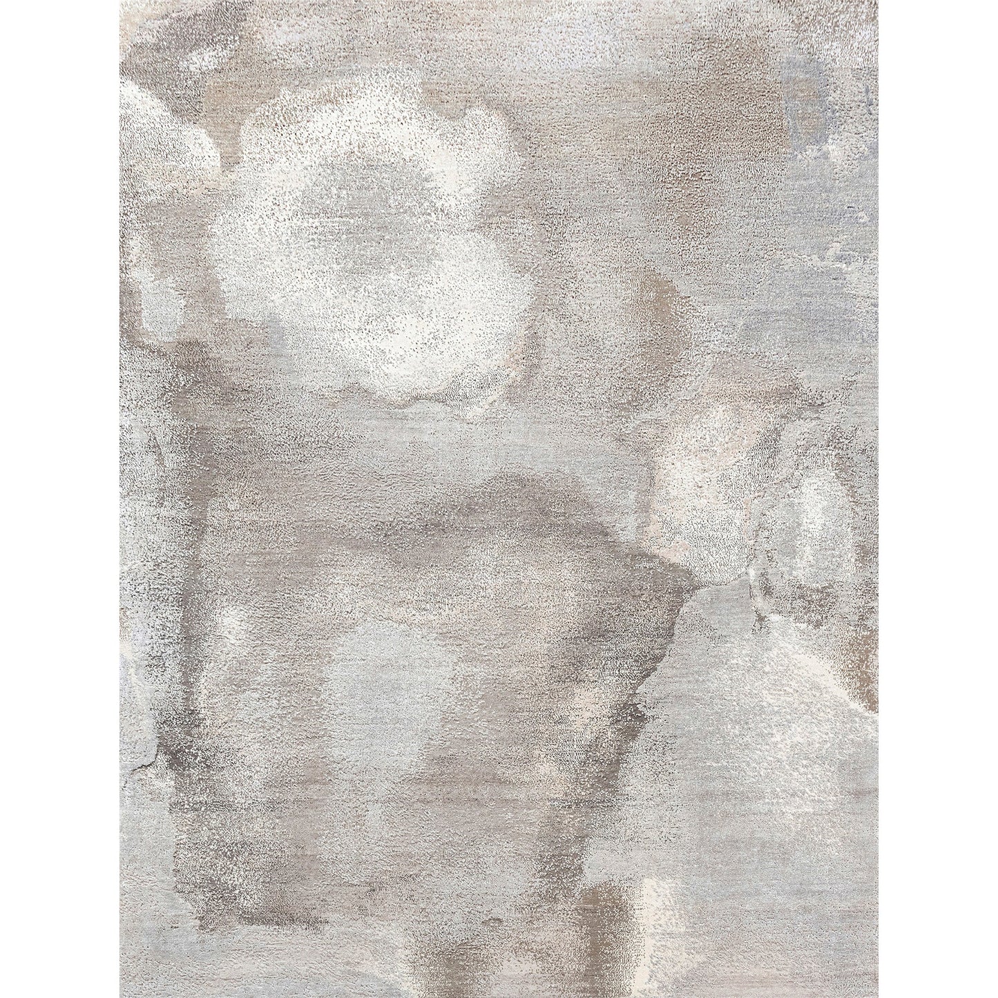 CANVAS ART W/ SILK J1066 BEIGE / SILVER