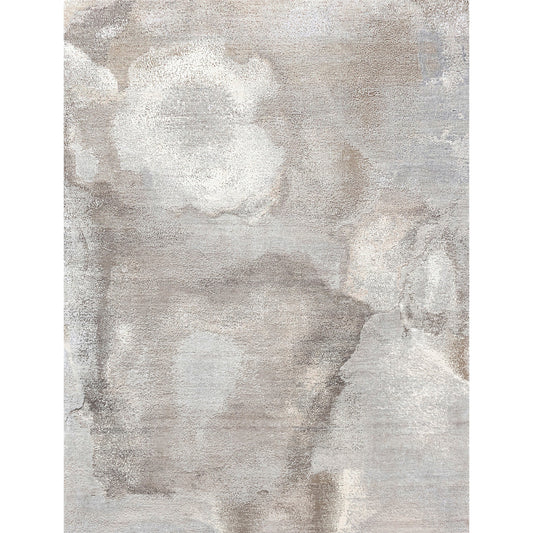 CANVAS ART W/ SILK J1066 BEIGE / SILVER