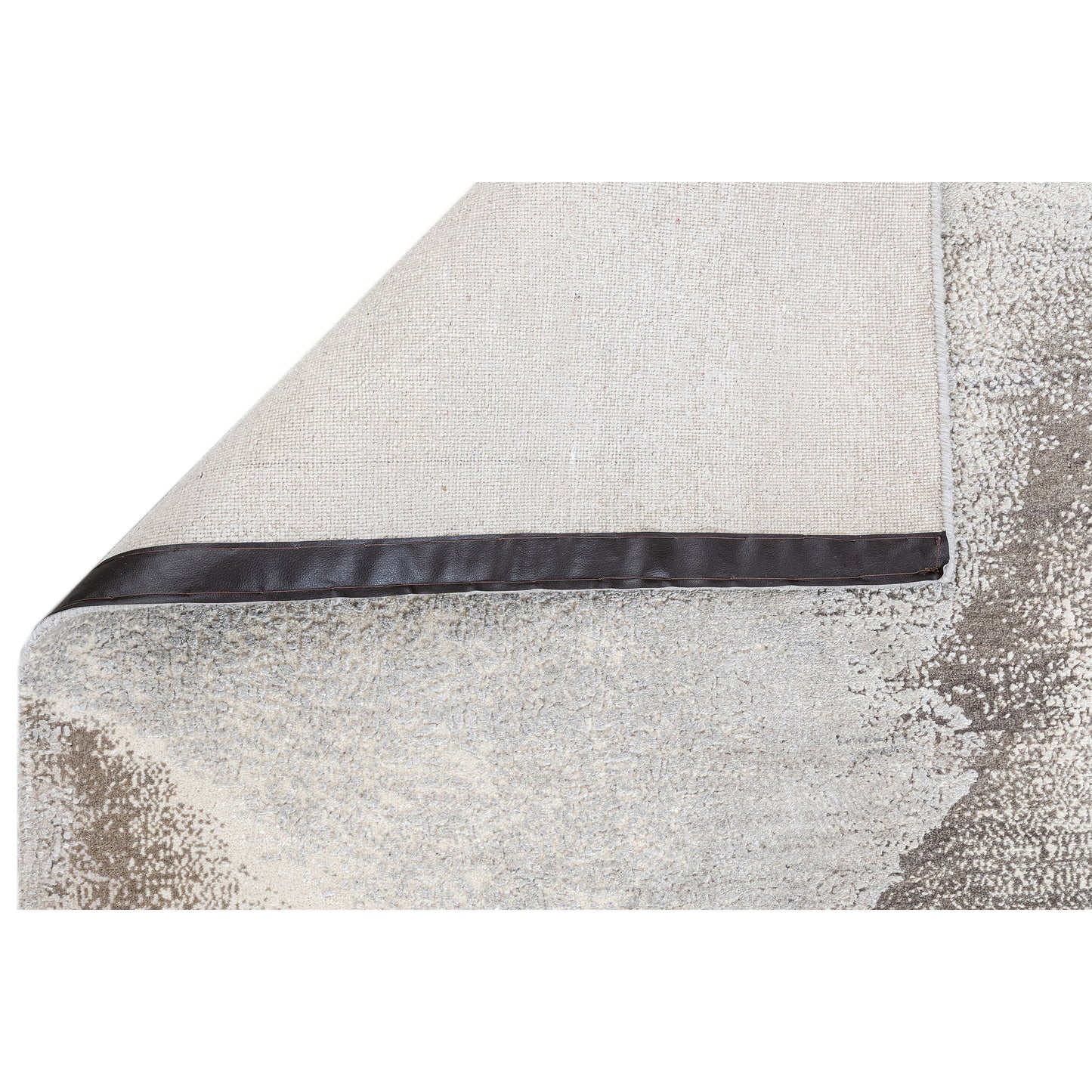 CANVAS ART W/ SILK J1066 BEIGE / SILVER