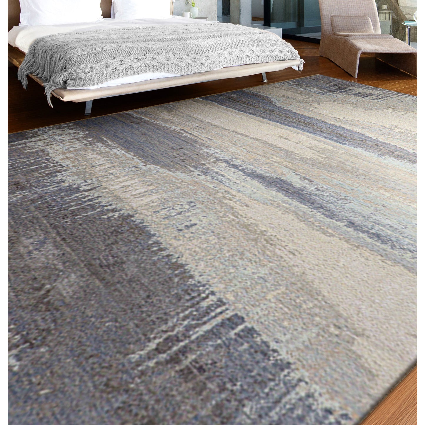 CANVAS ART W/ SILK J1067 MULTI / MULTI