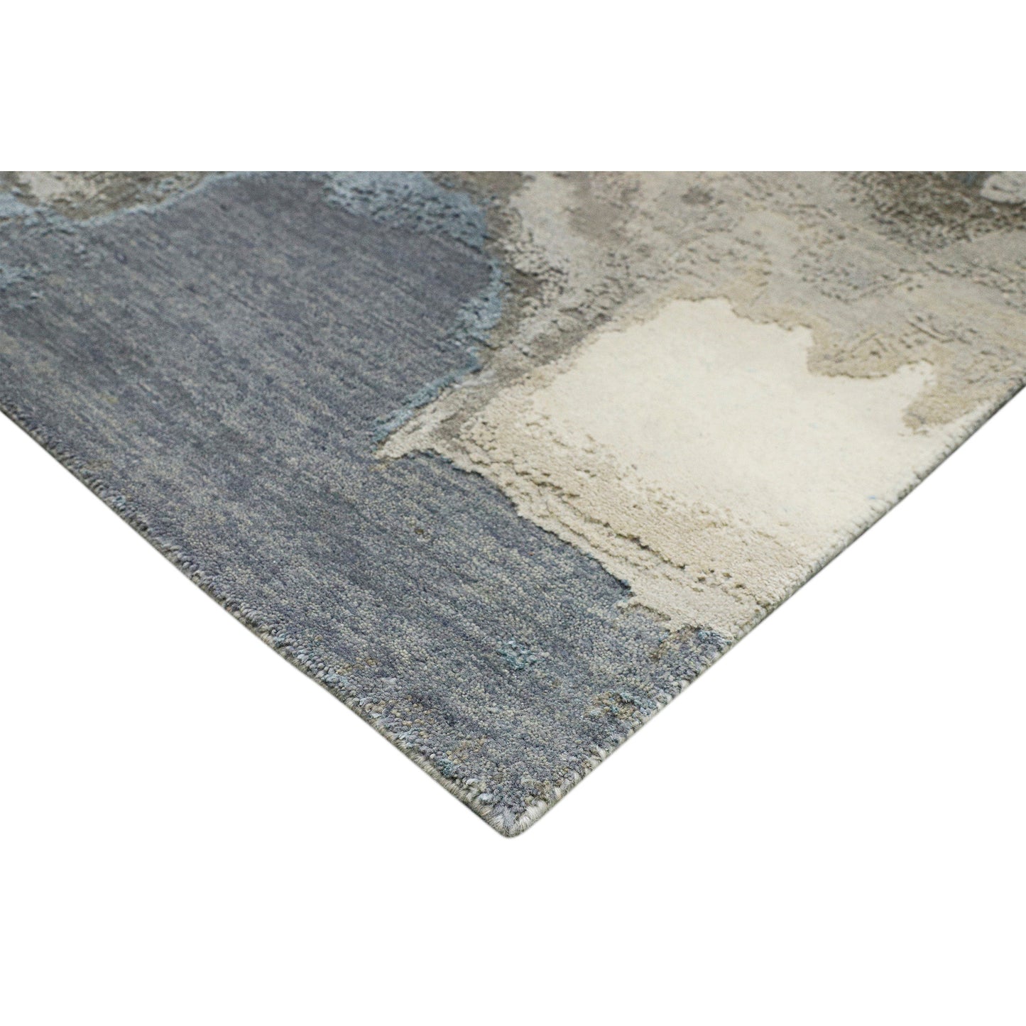 CANVAS ART W/ SILK J1071 BEIGE / GREY