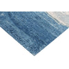 CANVAS ART W/ SILK J1071 SILVER / BLUE