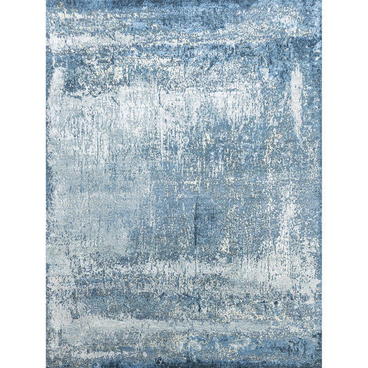 CANVAS ART W/ SILK J1074 BEIGE / SILVER