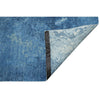 CANVAS ART W/ SILK J1077 BLUE / LIGHT GREY