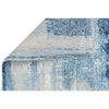 CANVAS ART W/ SILK J1087 BLUE / LIGHT BLUE