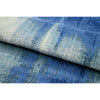 CANVAS ART W/ SILK J1087 BLUE / SILVER