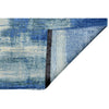 CANVAS ART W/ SILK J1087 BLUE / SILVER