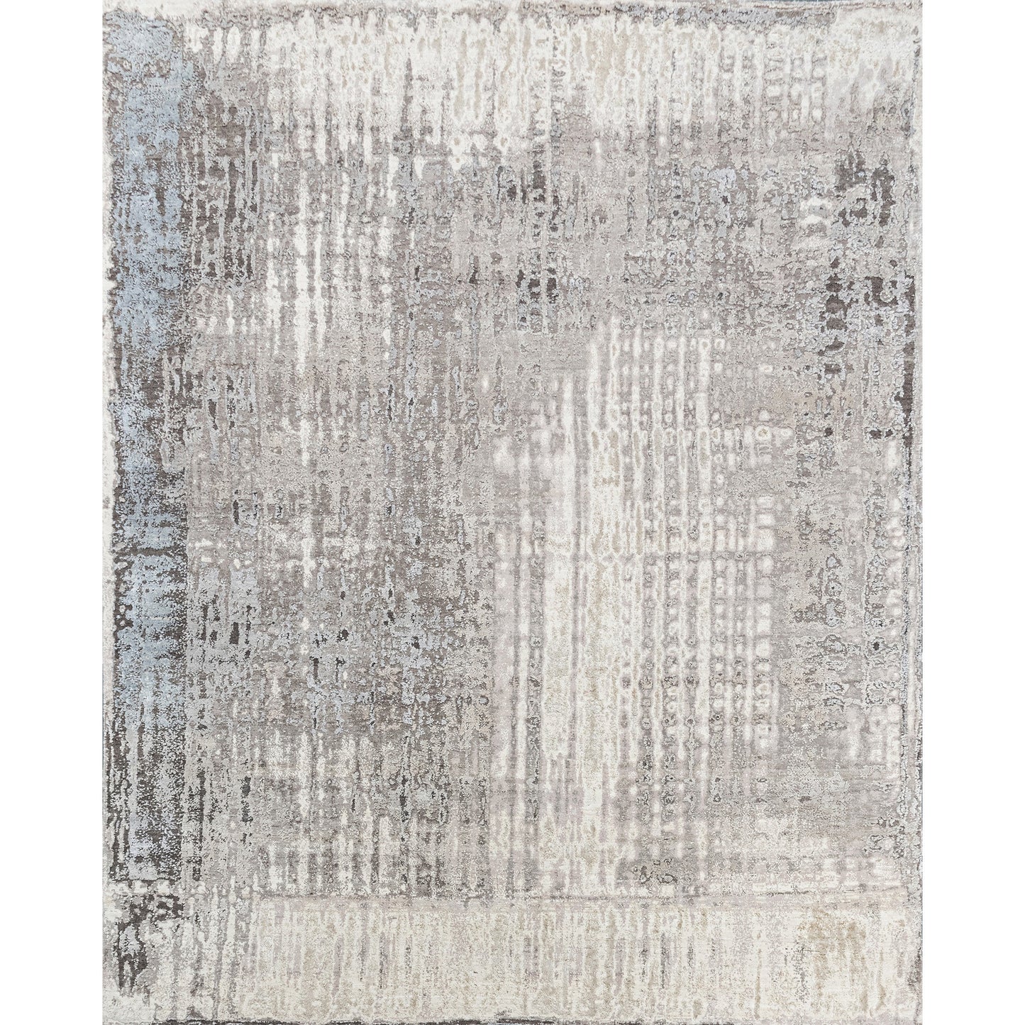 CANVAS ART W / SILK J1091 BEIGE / TAUPE