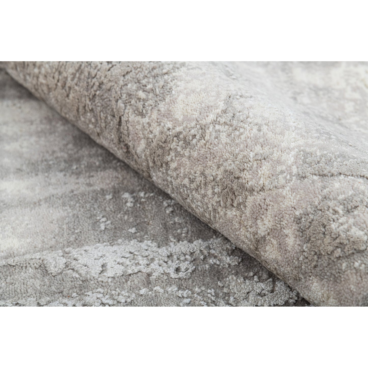 CANVAS ART W / SILK J1091 BEIGE / TAUPE