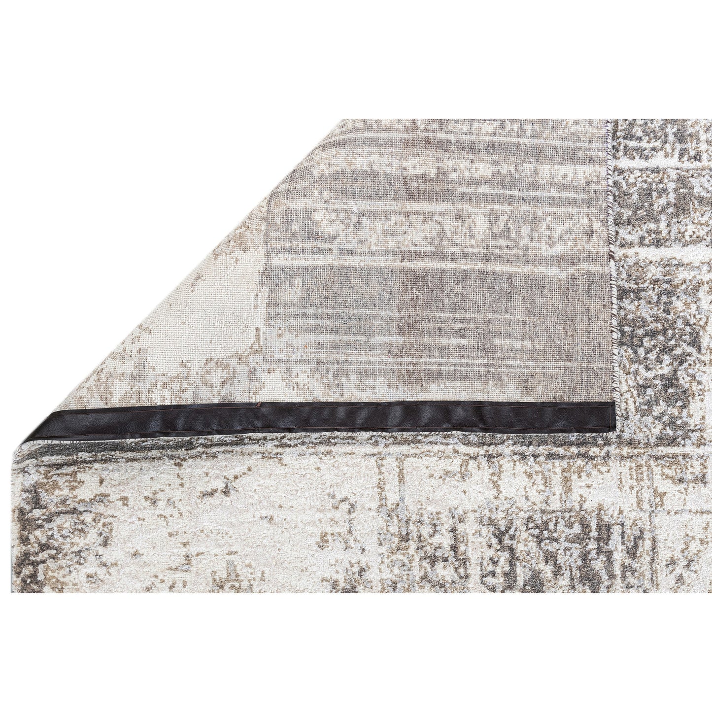 CANVAS ART W/ SILK J1093 BEIGE / GREY