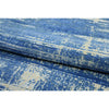 CANVAS ART W/ SILK J1093 BLUE / SILVER
