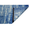 CANVAS ART W/ SILK J1093 BLUE / SILVER