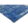 CANVAS ART W/ SILK J1093 BLUE / SILVER