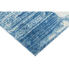 CANVAS ART W / SILK J1093 SILVER / BLUE