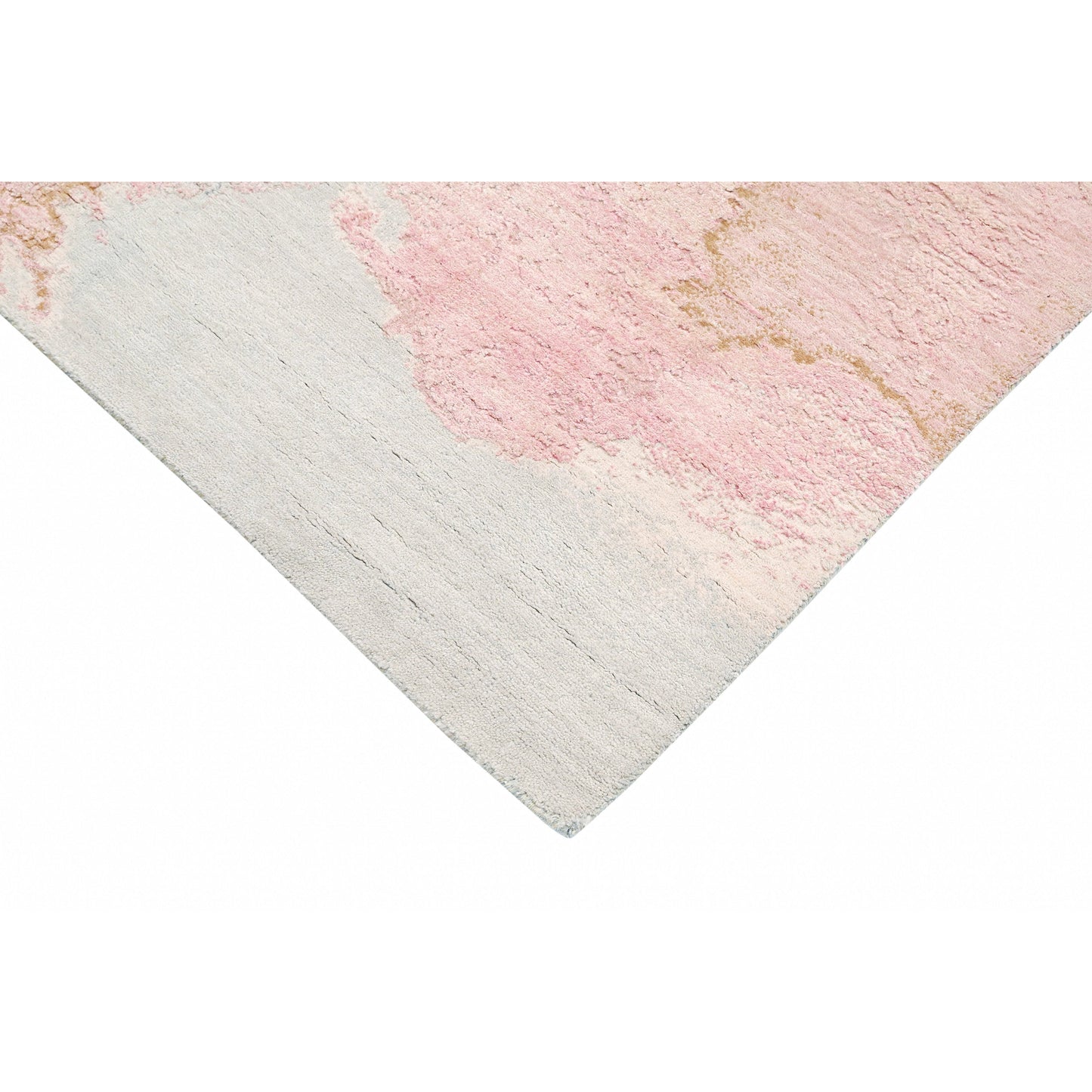CANVAS ART W/ SILK J1097 BEIGE / PINK