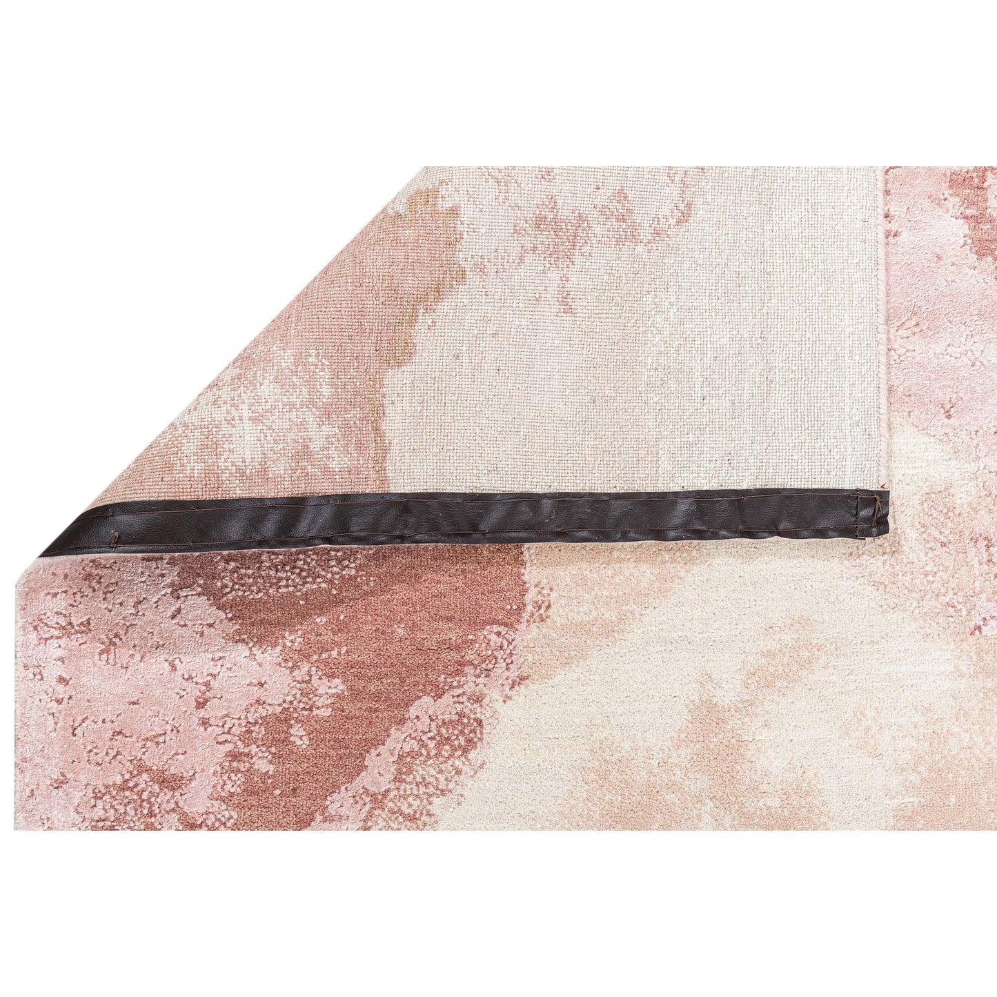 CANVAS ART W/ SILK J1097 PINK / GOLD