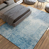 CANVAS ART W/ SILK J1100 BLUE / MULTI