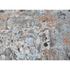 CANVAS ART W/ SILK J1139 GREY / MULTI