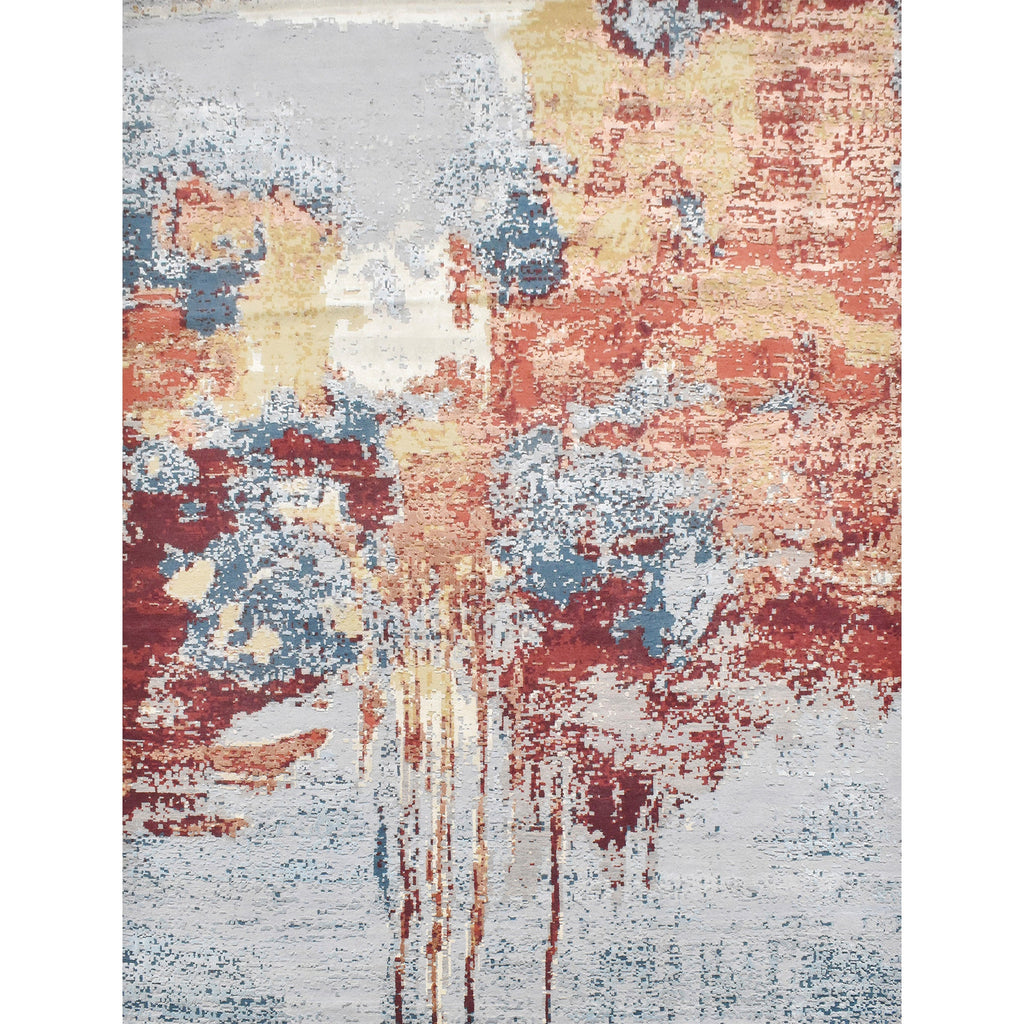 CANVAS ART W/ SILK J1169 MULTI / MULTI