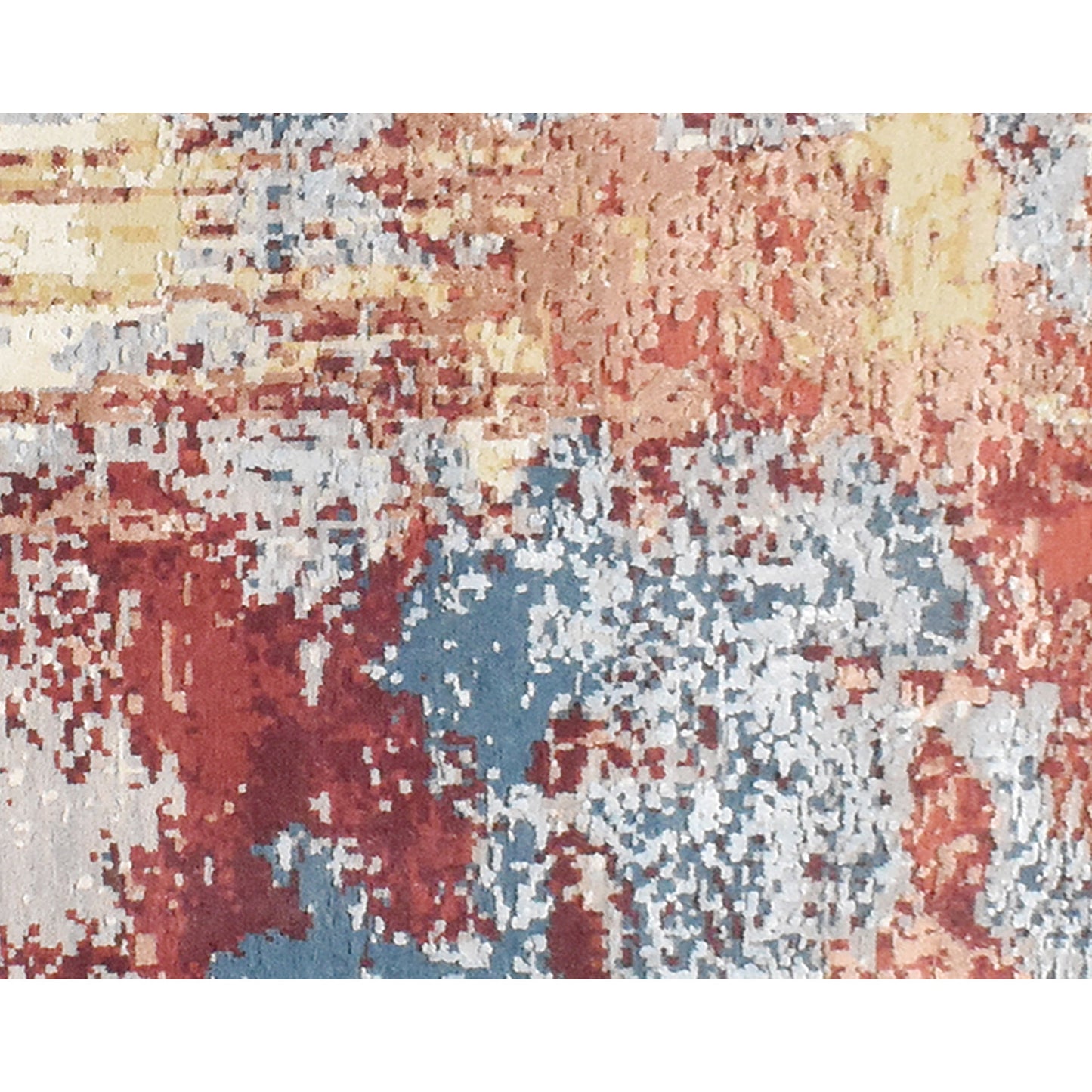CANVAS ART W/ SILK J1169 MULTI / MULTI