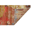 CANVAS ART W/ SILK J1169 SILVER / RED