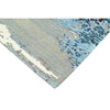 CANVAS ART W/ SILK J1169 SILVER / RED