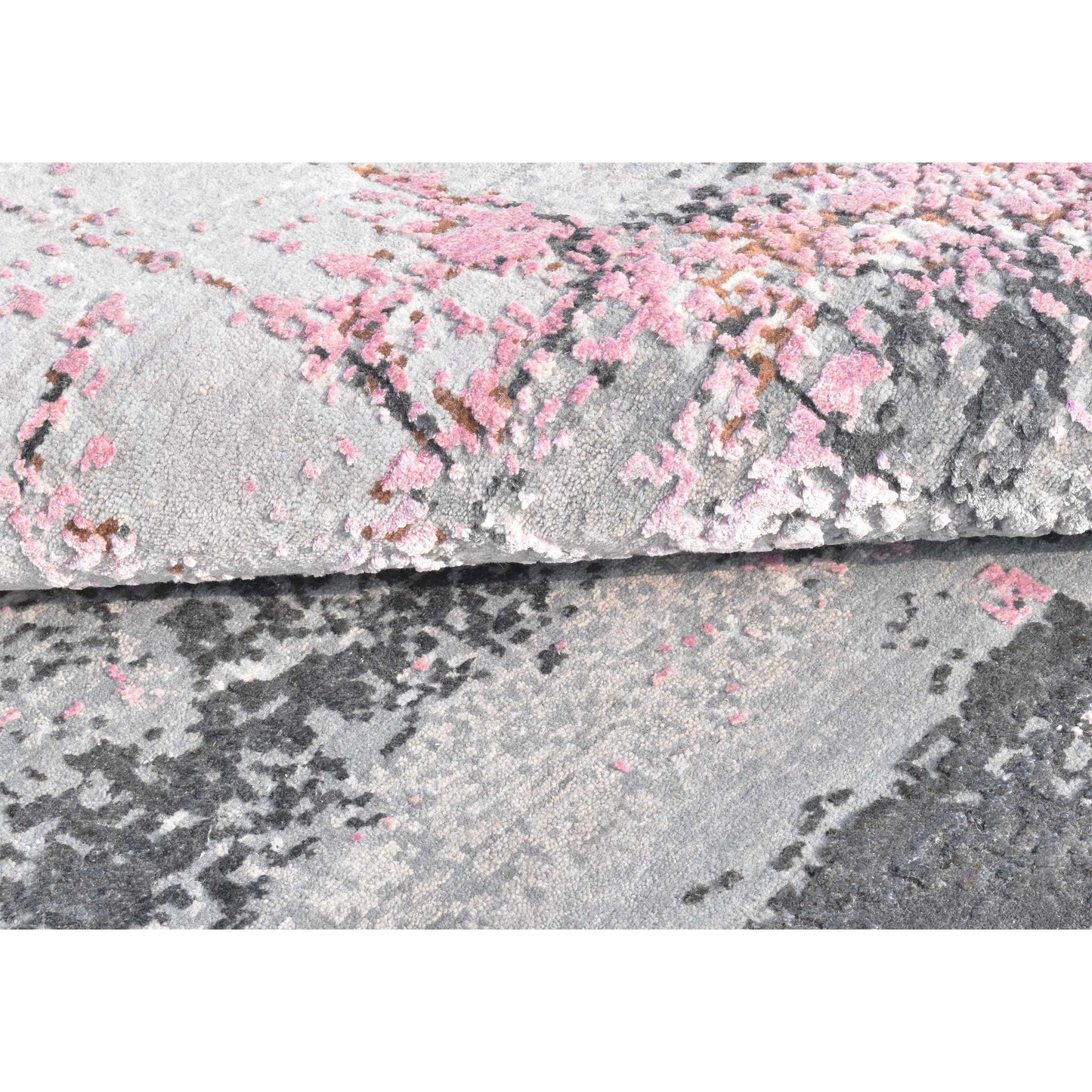 CANVAS ART W/ SILK J1173 MULTI / MULTI